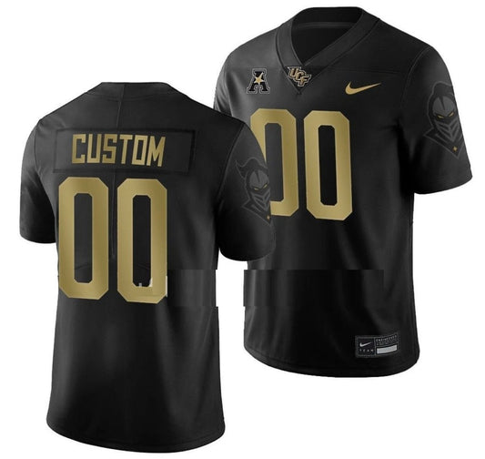 Custom UCF Knights Jersey Name and Number NCAA College Football Alternate Black by My Store