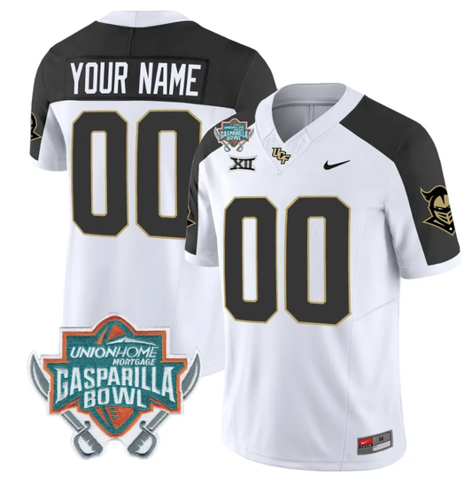Custom UCF Knights Jersey Name and Number Unionhome Patch Vapor Football Stitched Gold by My Store