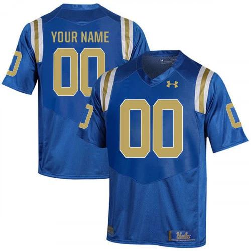 Custom UCLA Bruins Jersey Name and Number NCAA College Football Blue by My Store