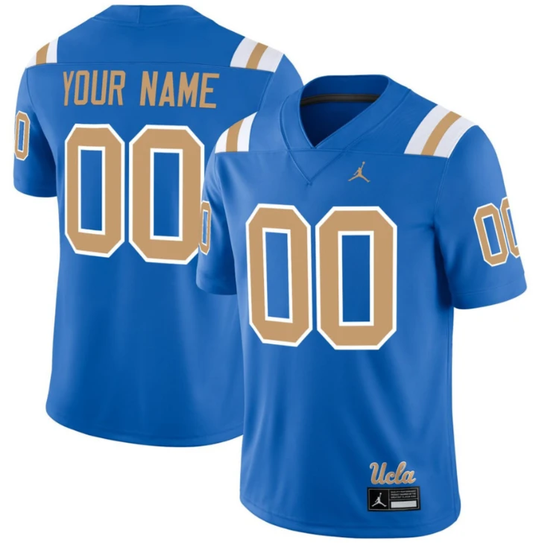 Custom UCLA Football Jersey Name, Number All Stitched by NCAA Football Jersey