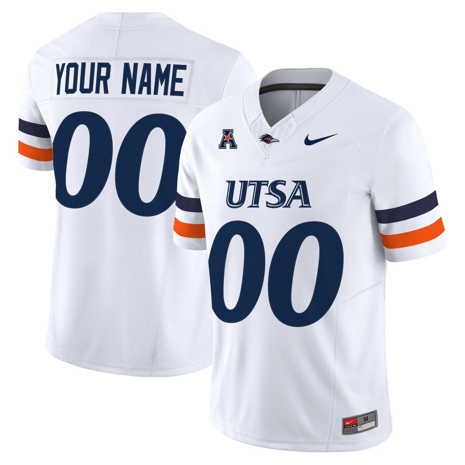 Custom UTSA Roadrunners Jersey Name, Number 2025 Vapor Limited Stitched White by My Store