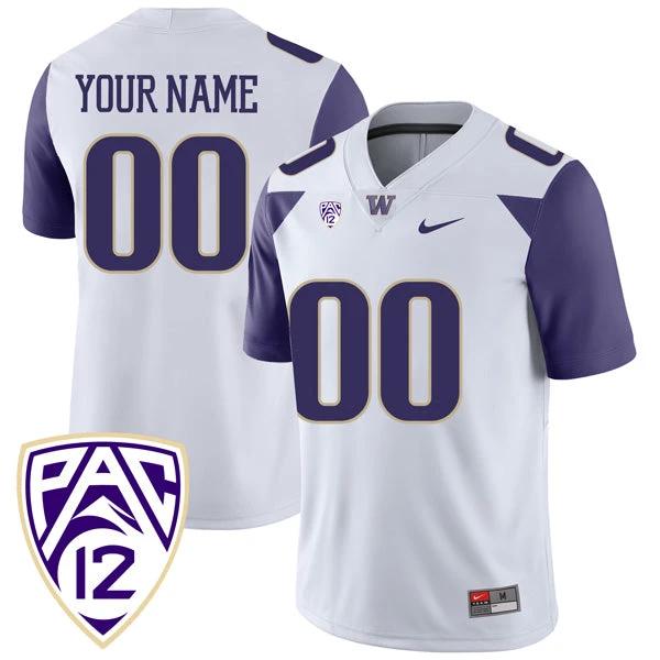 Custom Washington State Cougars Jersey Name and Number College Football Charcoal Alternate Game – All Stitched by My Store