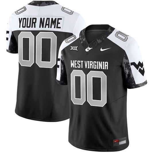 Custom West Virginia Mountaineers Jersey Name, Number 2025 Stitched Alternate by My Store