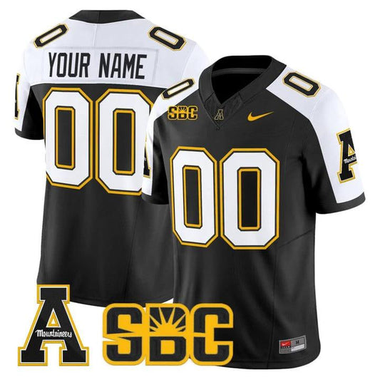 Custom App State Mountaineers Jersey Name, Number 2025 Vapor Limited Stitched by My Store NCAA Football Jerseys
