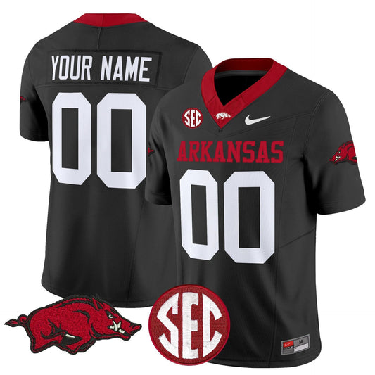 Custom Arkansas Razorbacks Jersey Name, Number Limited Stitched by My Store NCAA Football Jerseys