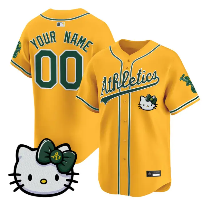 Custom Athletics Jersey Name, Number Hello Kitty Vapor Premier Stitched by My Store