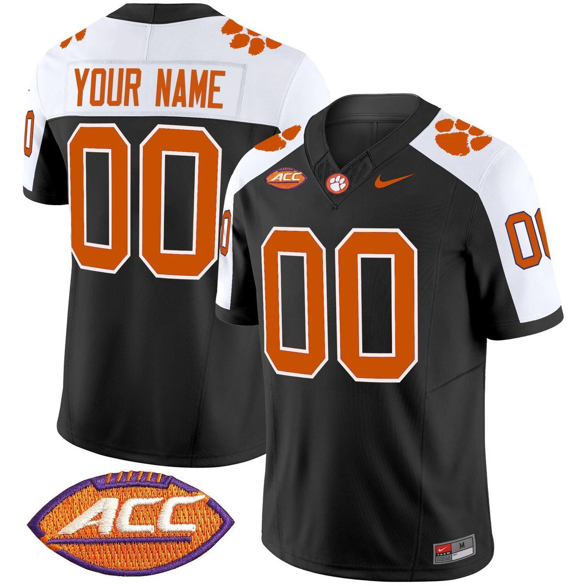 Custom Clemson Tigers Jersey Name, Number 2025 Vapor Limited Stitched by My Store NCAA Football Jerseys