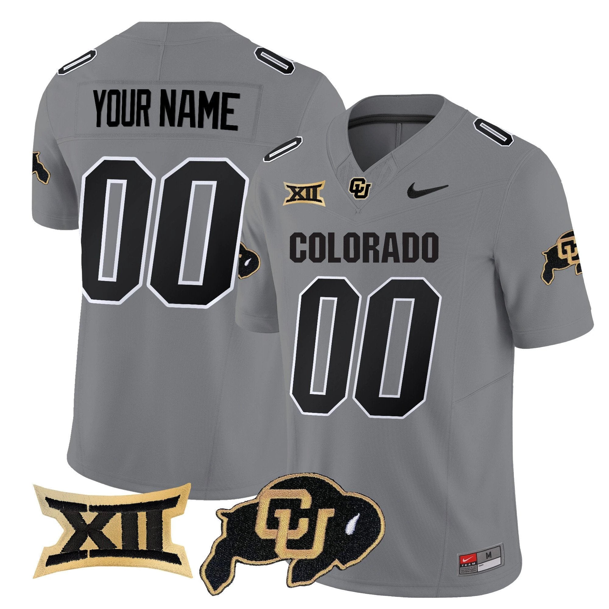 Custom Colorado Buffaloes Jersey 2025 Vapor Limited Stitched by My Store NCAA Football Jerseys