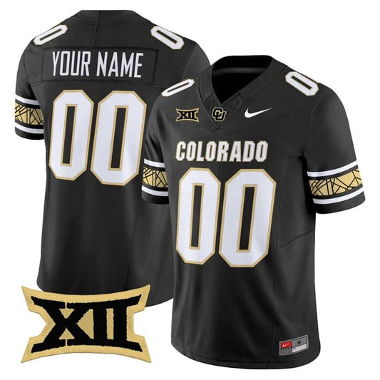 Custom Colorado Buffaloes Jersey 2025 Vapor Limited V2 Stitched by My Store NCAA Football Jerseys