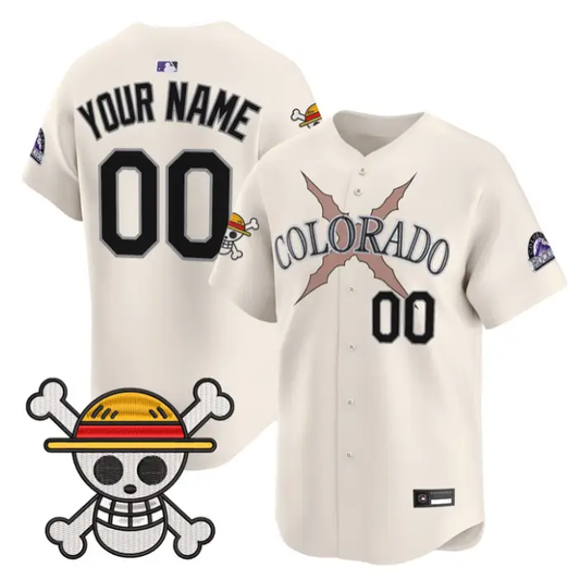 Custom Colorado Rockies Jersey Name, Number One Piece Premier Stitched by My Store