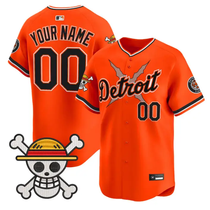 Custom Detroit Tigers Jersey One Piece Vapor Premier Limited Stitched by My Store