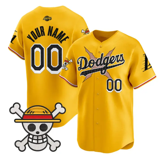 Custom Dodgers Jersey Name, Number One Piece Mamba Premier Stitched by My Store