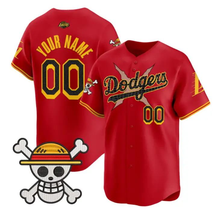 Custom Dodgers Jersey Name, Number One Piece Mamba Premier Stitched by My Store