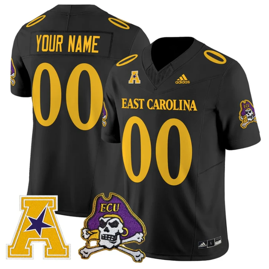 Custom East Carolina Pirates Jersey Name, Number 2025 Limited Stitched by My Store NCAA Football Jerseys