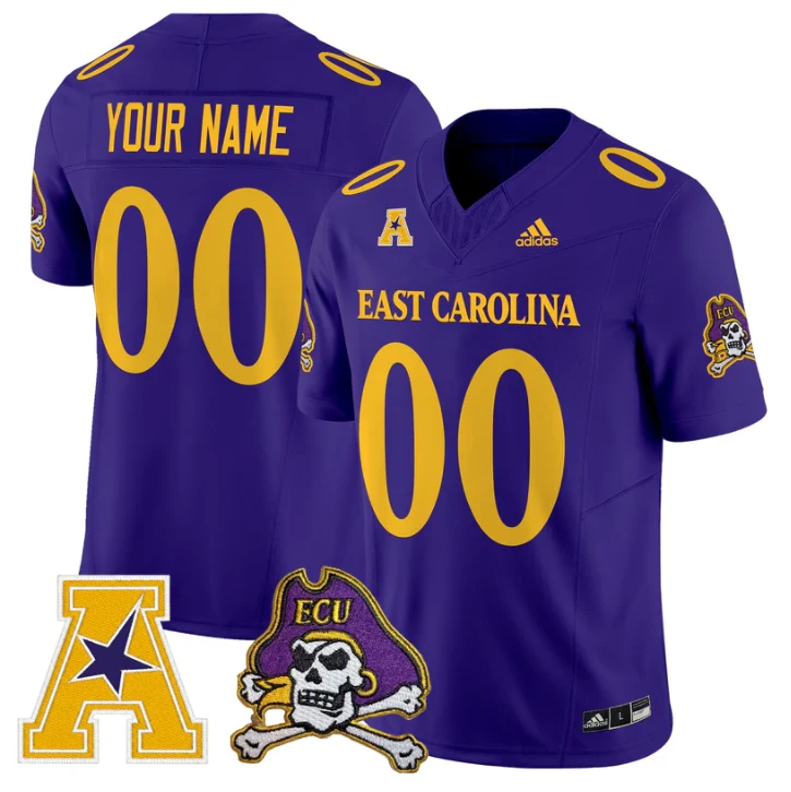 Custom East Carolina Pirates Jersey Name, Number 2025 Limited Stitched by My Store NCAA Football Jerseys