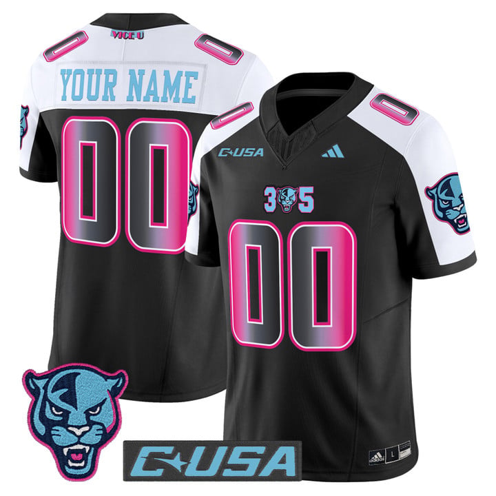 Custom Florida International Panthers Jersey 2025 Limited Stitched by My Store NCAA Football Jerseys