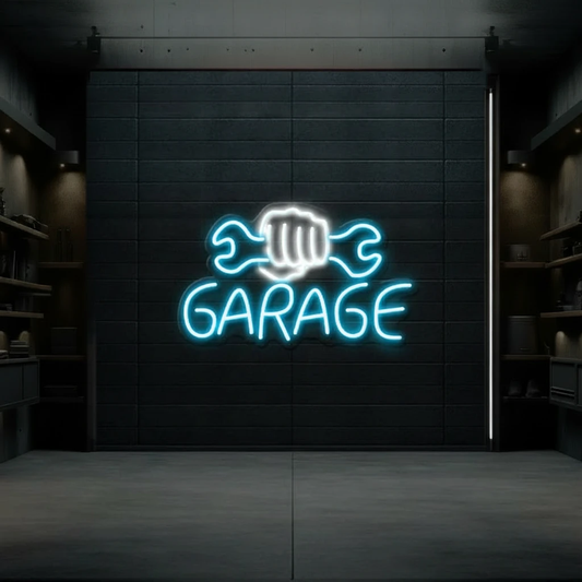Custom Garage Led Neon Sign Man Cave Decor Sign by Neonchics