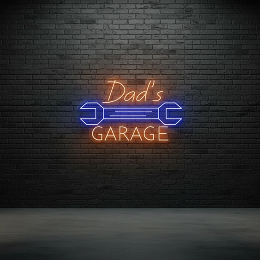 Custom Garage Led Neon Sign Men Gift Neon Light by Neonchics