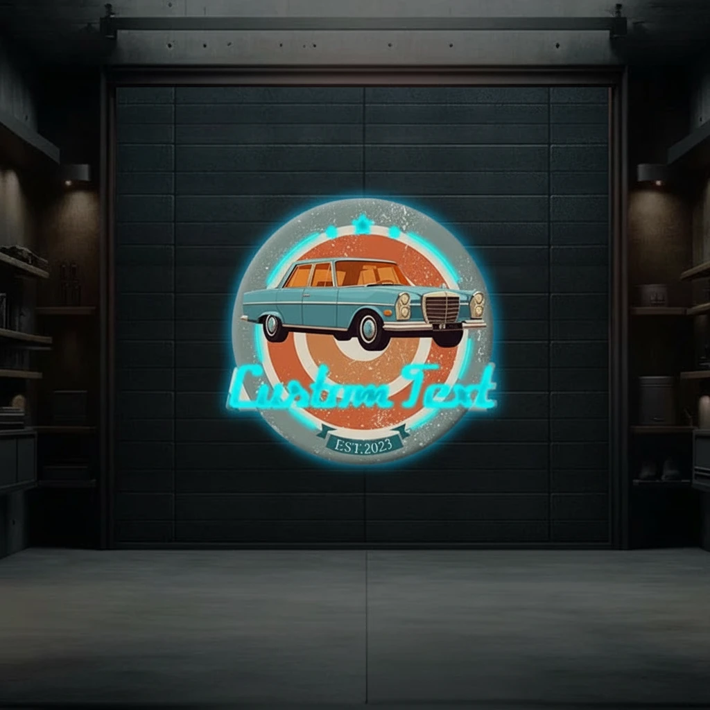 Custom Garage Neon Sign Car Led Sign by Neonchics