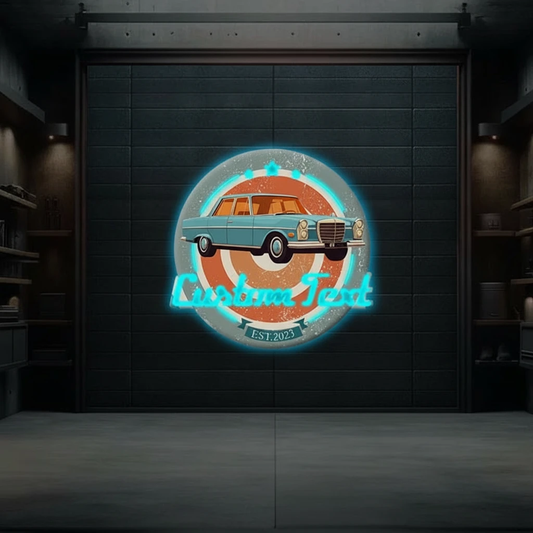 Custom Garage Neon Sign Car Led Sign by Neonchics