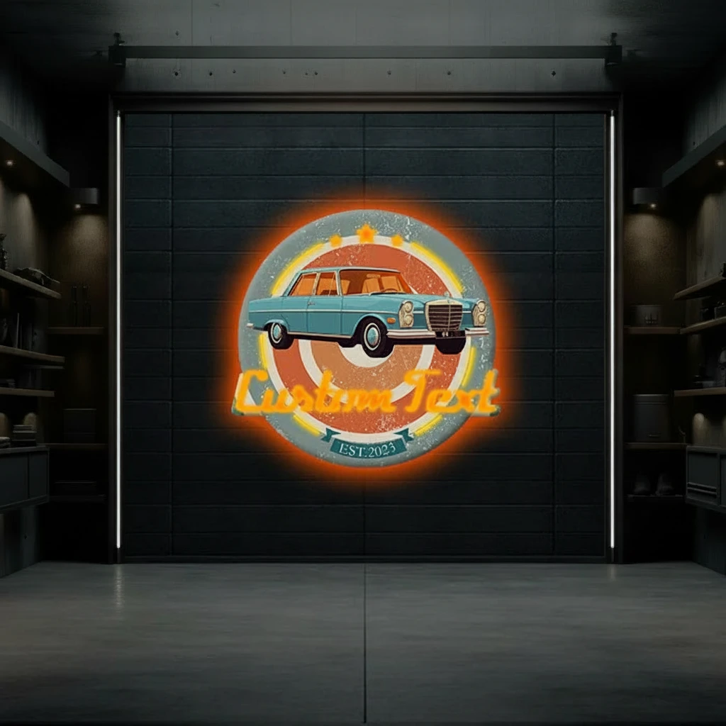 Custom Garage Neon Sign Car Led Sign by Neonchics