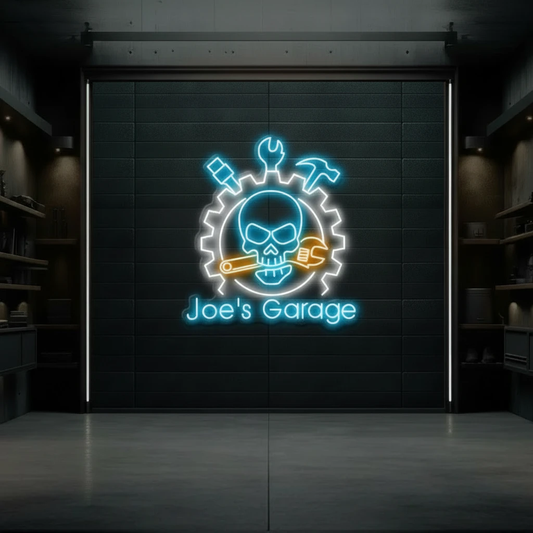 Custom Garage Neon Sign Man Cave Gift by Neonchics