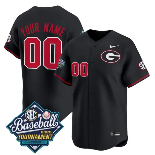 Custom Georgia Bulldogs Jersey Softball Sec Tournament 2026 Stitched by My Store