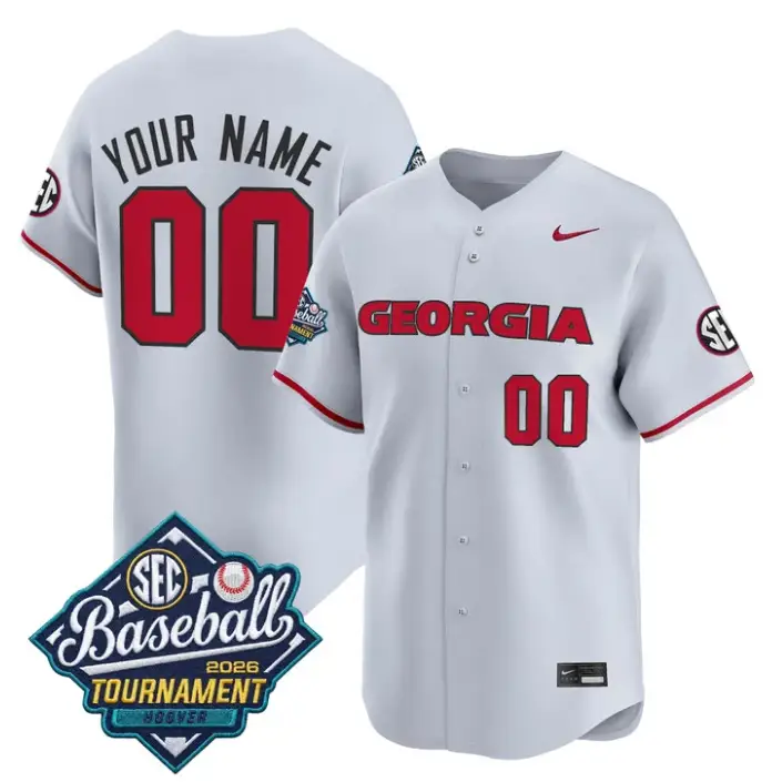 Custom Georgia Bulldogs Jersey Softball Sec Tournament 2026 Stitched by My Store