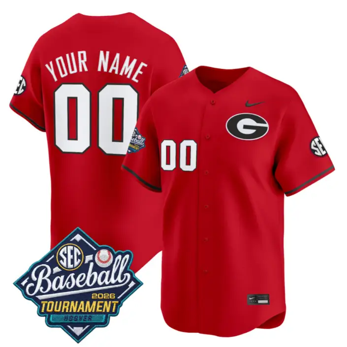 Custom Georgia Bulldogs Jersey Softball Sec Tournament 2026 Stitched by My Store