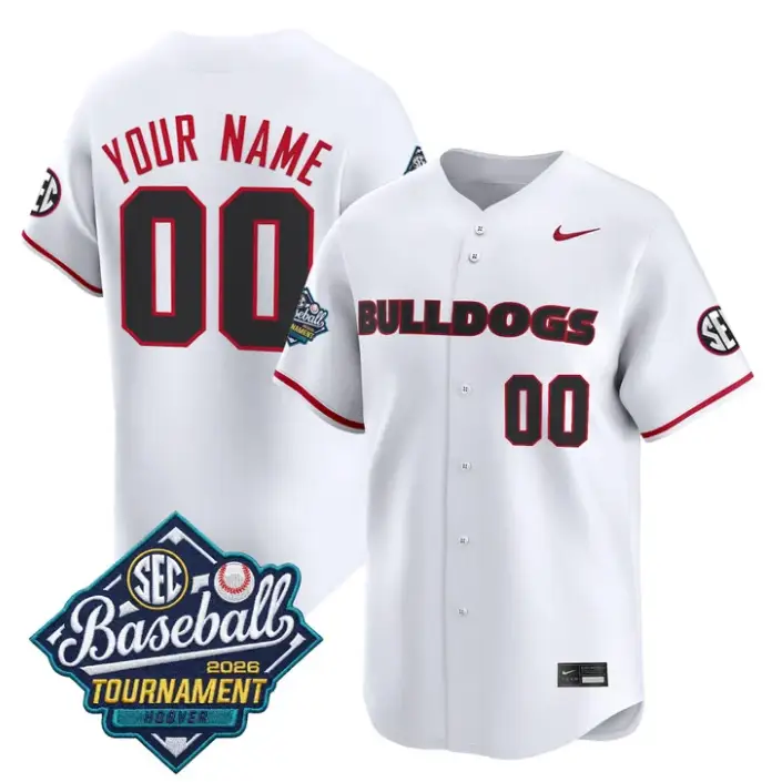 Custom Georgia Bulldogs Jersey Softball Sec Tournament 2026 Stitched by My Store
