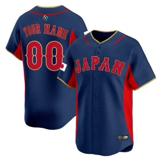 Custom Japan Jersey World Baseball Classic Premier 2026 Roster Stitched by My Store