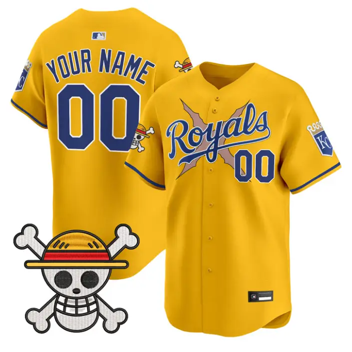 Custom Kansas City Royals Jersey Name, Number One Piece Premier Stitched by My Store