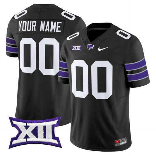 Custom Kansas State Wildcats Jersey Name, Number 2025 Limited Stitched by My Store NCAA Football Jerseys