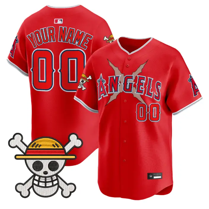 Custom Los Angeles Angels Jersey Name, Number One Piece Premier Stitched by My Store