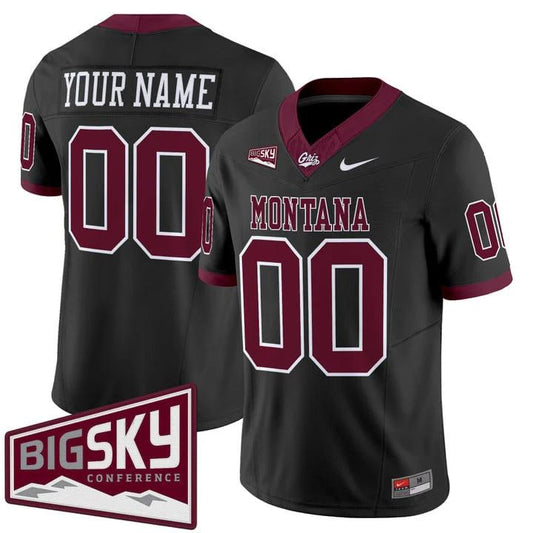 Custom Montana Grizzlies Jersey Name, Number 2025 Vapor Stitched by My Store NCAA Football Jerseys