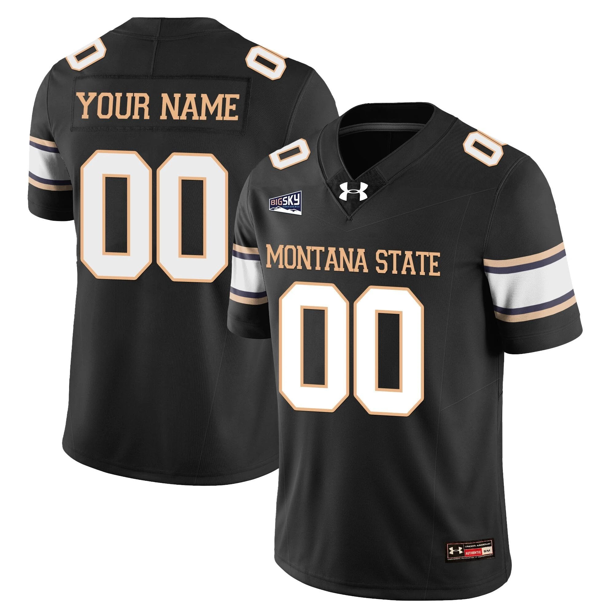 Custom Montana State Bobcat Jersey Name, Number Football 2025 Stitched by My Store NCAA Football Jerseys