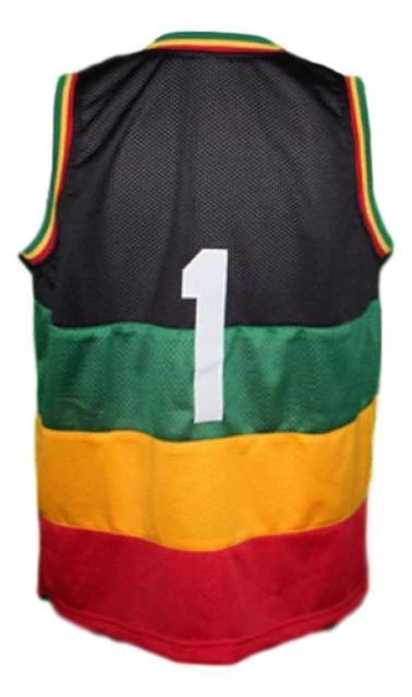 Team Jamaica Basketball Jersey #1 New Sewn by My store basketball