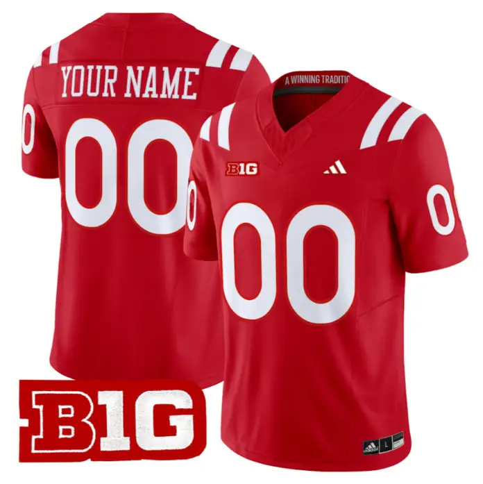 Custom Nebraska Cornhuskers Jersey 2026 Vapor Limited Stitched by My Store NCAA Football Jerseys