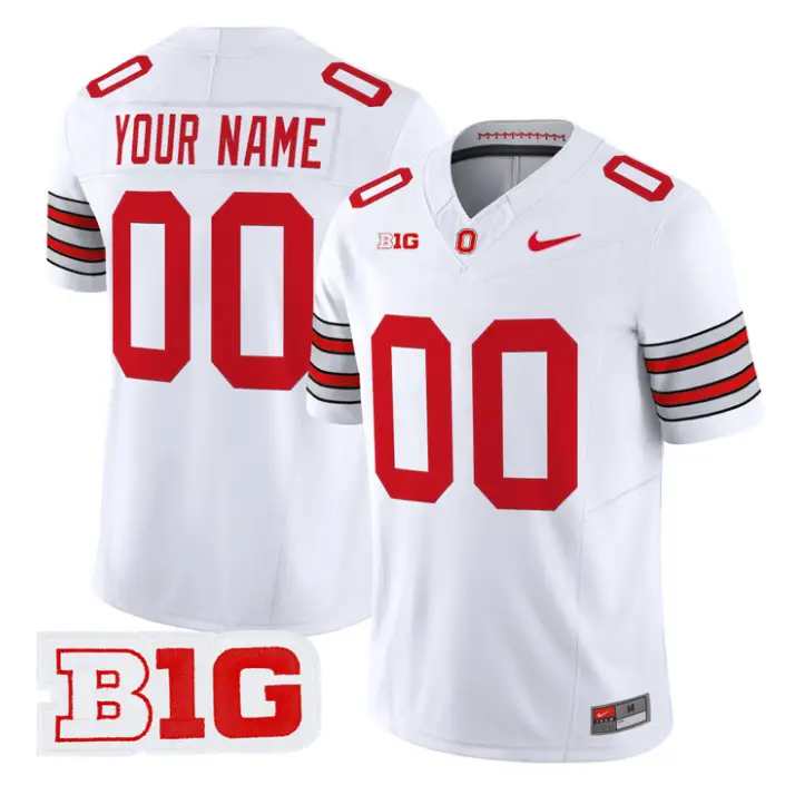 Custom Ohio State Buckeyes Jersey 2026 Tunnel Vision Limited Stitched by My Store NCAA Football Jerseys