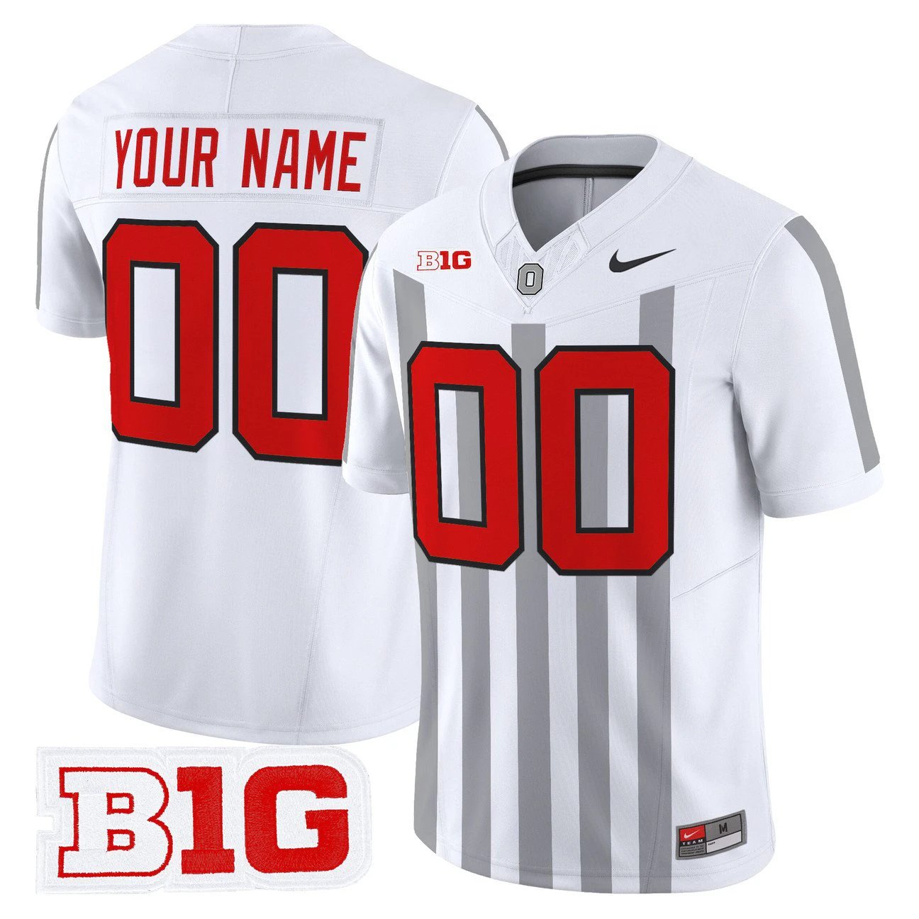 Custom Ohio State Buckeyes Jersey Throwback Vapor Limited Stitched by My Store NCAA Football Jerseys