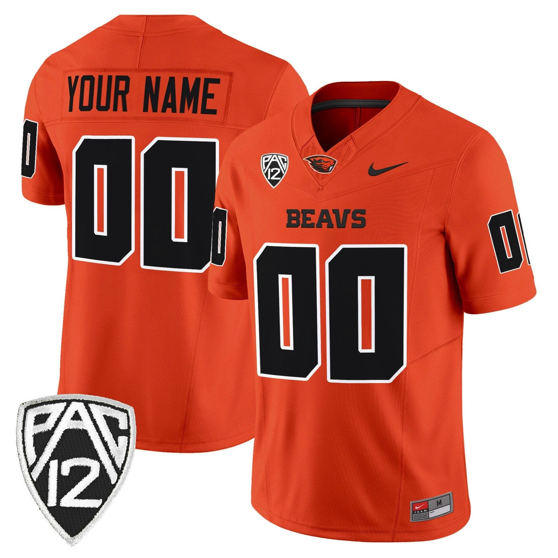 Custom Oregon State Beavers Jersey 2025 Vapor Limited Stitched by My Store NCAA Football Jerseys