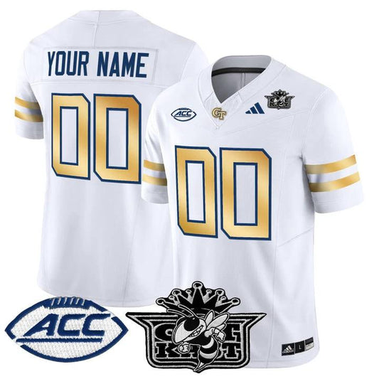 Custom Outkast Georgia Tech Yellow Jackets Jersey 2025 Vapor Stitched by My Store NCAA Football Jerseys