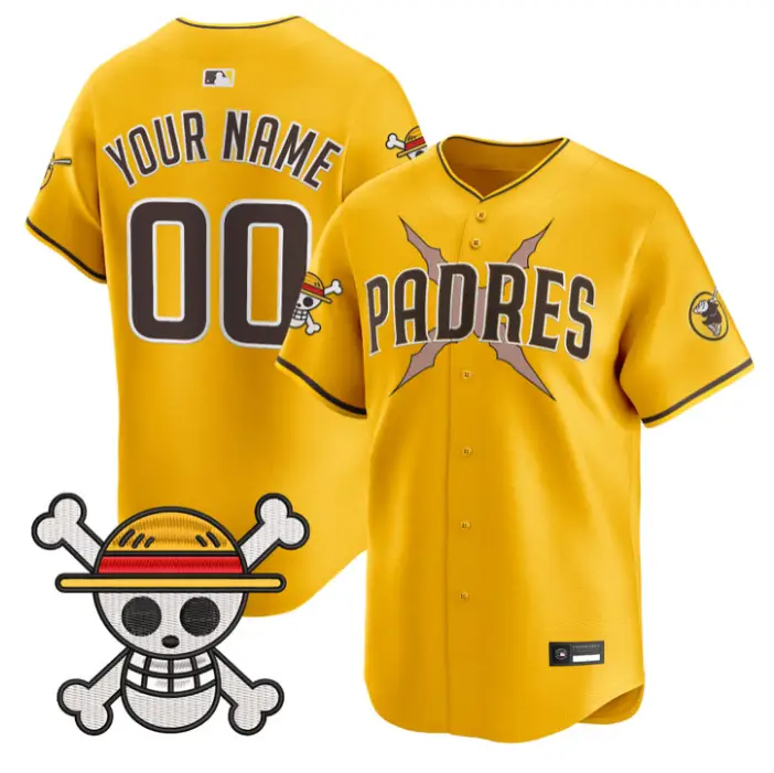 Custom Padres Jersey Name, Number One Piece Premier Stitched by My Store