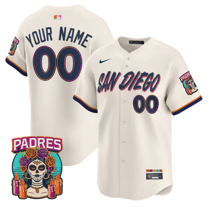 Custom San Diego Padres Jersey 2026 City Connect Vapor Premier Stitched by My Store