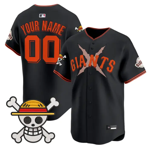 Custom San Francisco Giants Jersey Name, Number One Piece Stitched by My Store