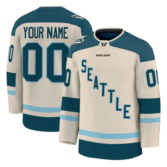Custom Seattle Torrent Jersey Name, Number 2025 Premium All Stitched by Hockey David