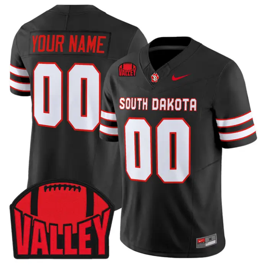 Custom South Dakota Jersey Name, Number 2026 Vapor Limited Stitched by My Store NCAA Football Jerseys