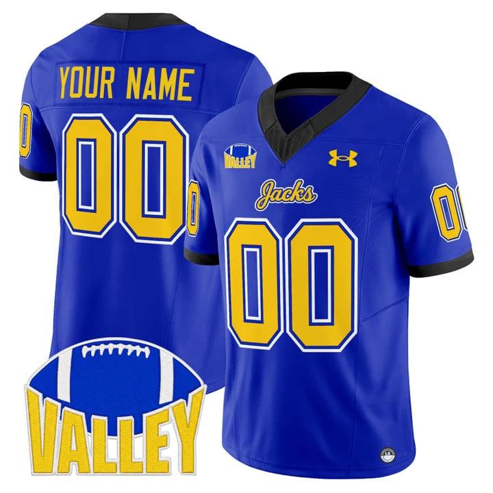 Custom South Dakota State Jersey Name, Number Jackrabbits 2025 Stitched by My Store NCAA Football Jerseys