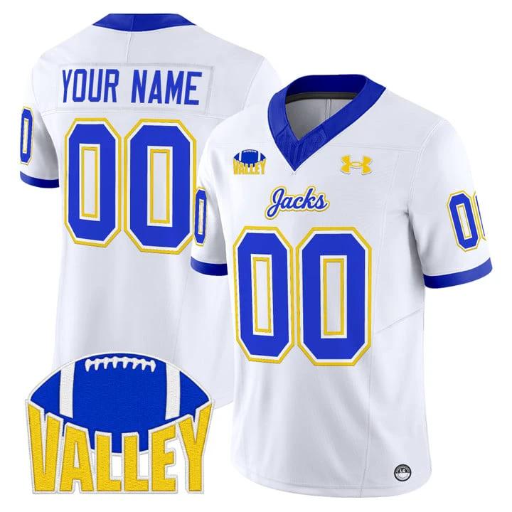 Custom South Dakota State Jersey Name, Number Jackrabbits 2025 Stitched by My Store NCAA Football Jerseys