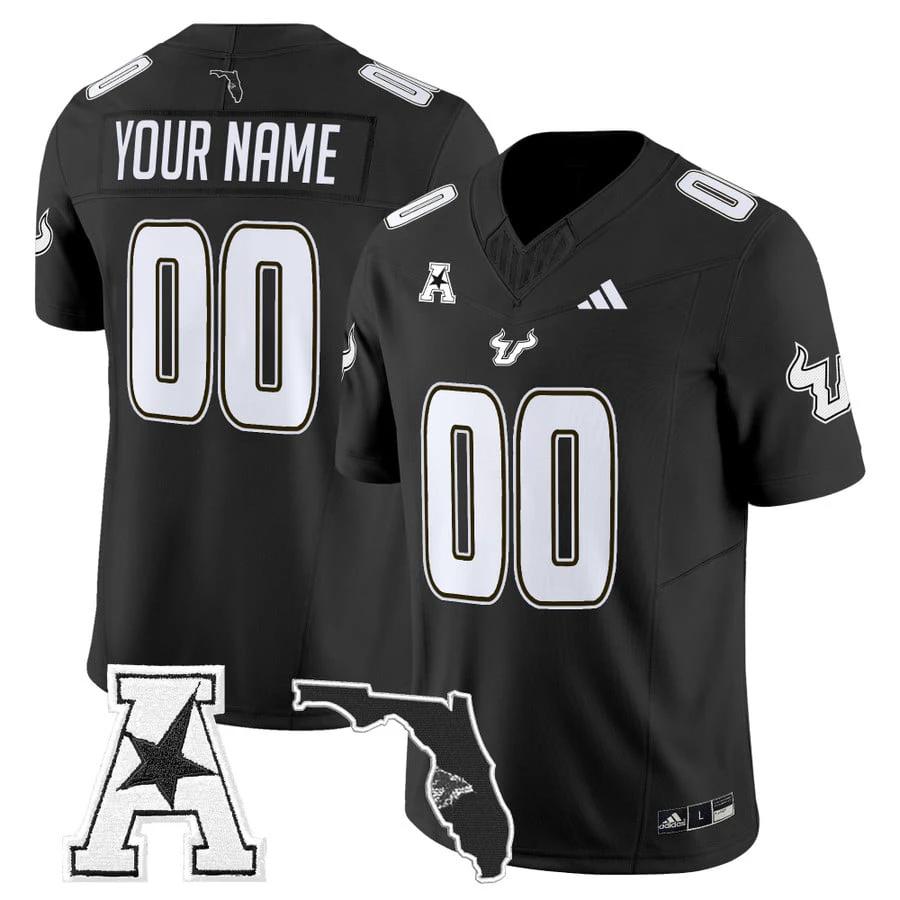 Custom South Florida Bulls Jersey 2025 Vapor Limited Stitched by My Store NCAA Football Jerseys